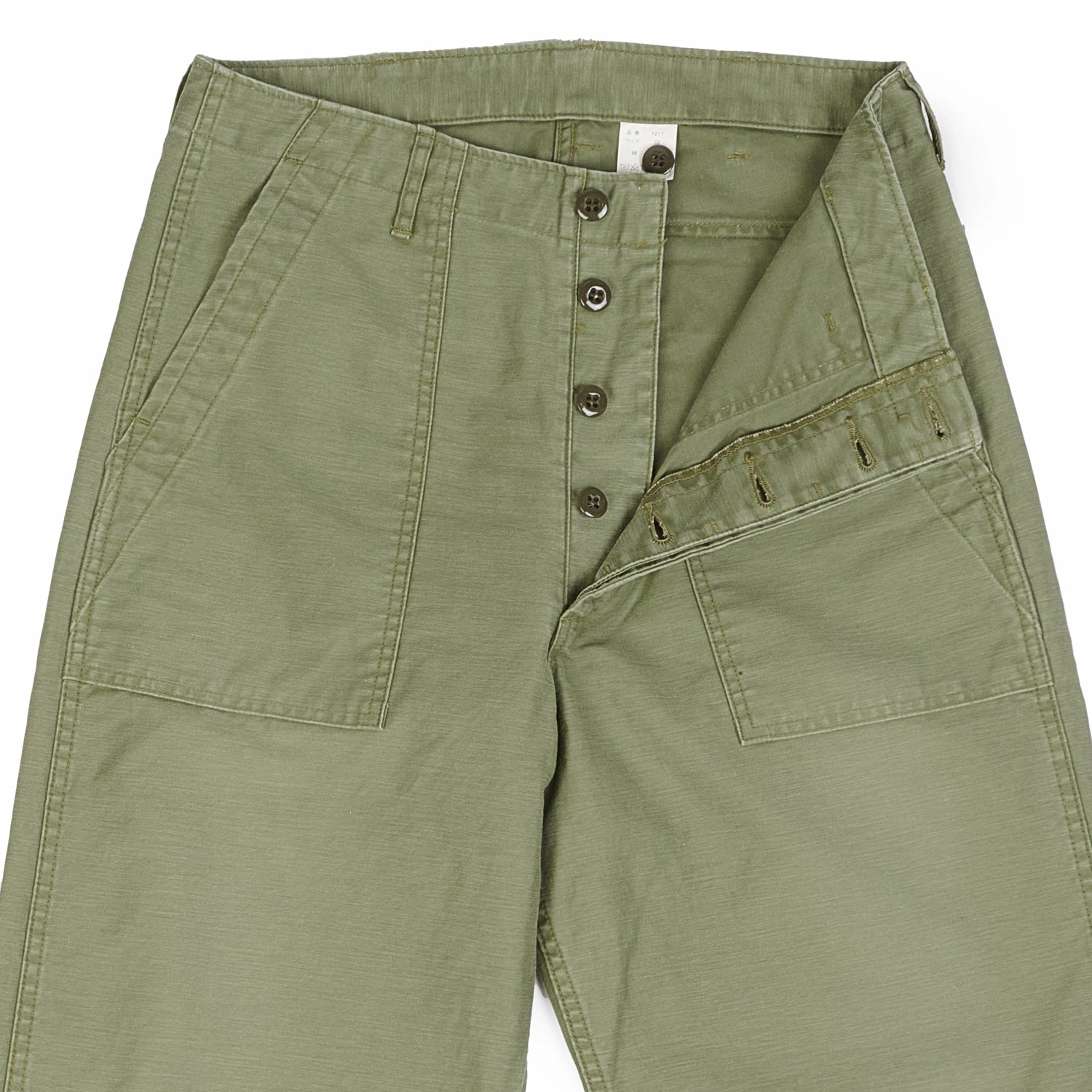 Anti Static Finish Full Count 1217 OG107 Utility Trouser - Olive Drab