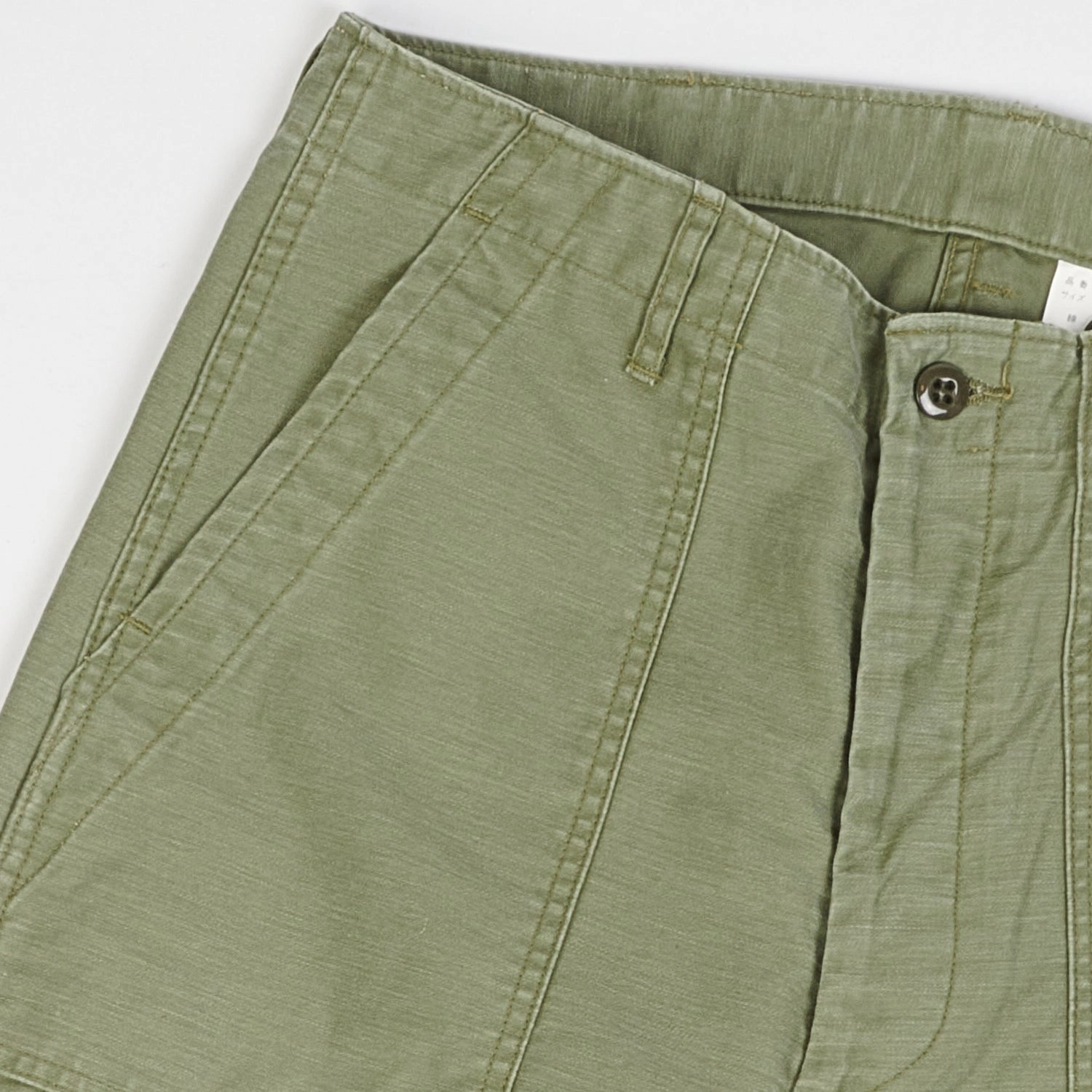 Full Count 1217 OG107 Utility Trouser - Olive Drab Flexible Material Ventilated Mesh Lining