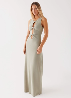 Valli Maxi Dress - Sage Smart Glide Luxury Feel