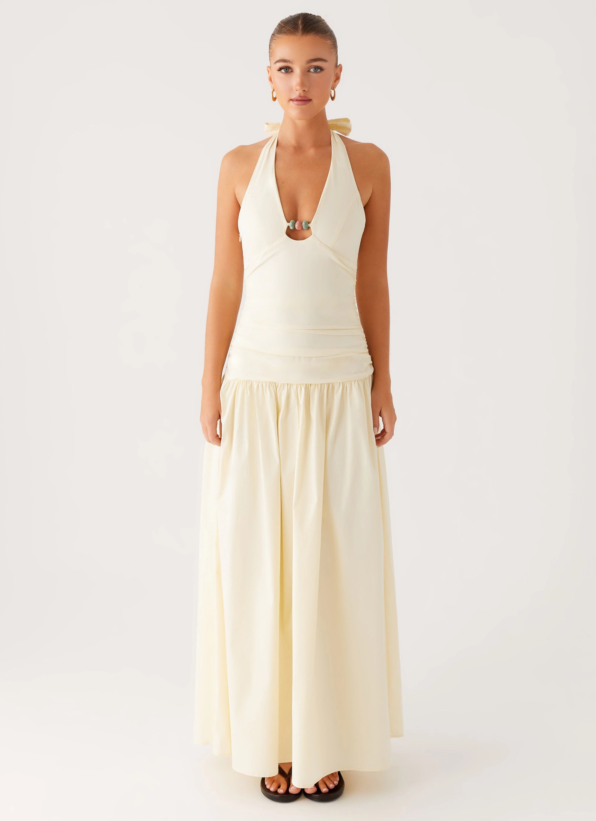 Daily Favorite Val Maxi Dress - Lemon