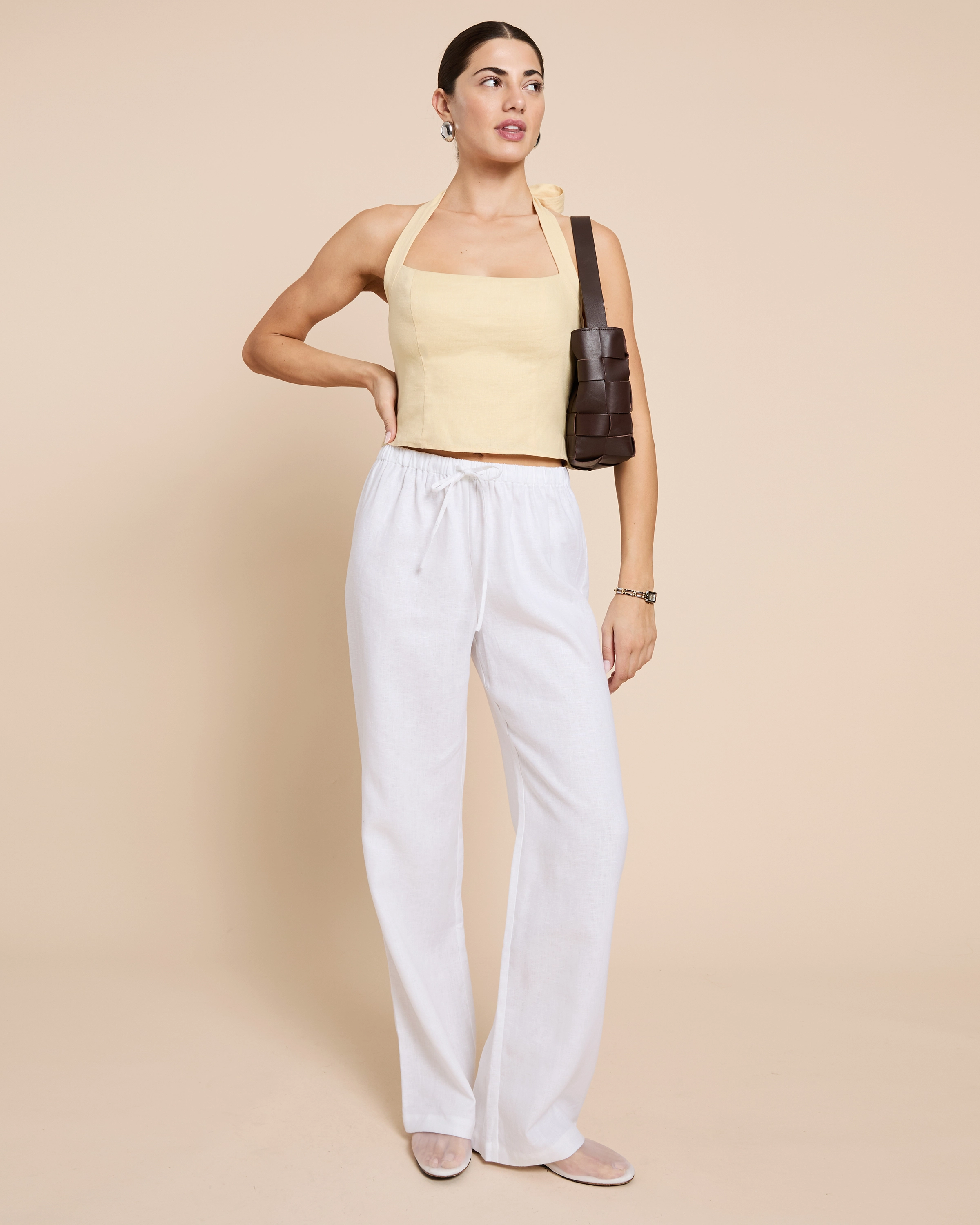 Stylish Comfort Paloma Linen Pant