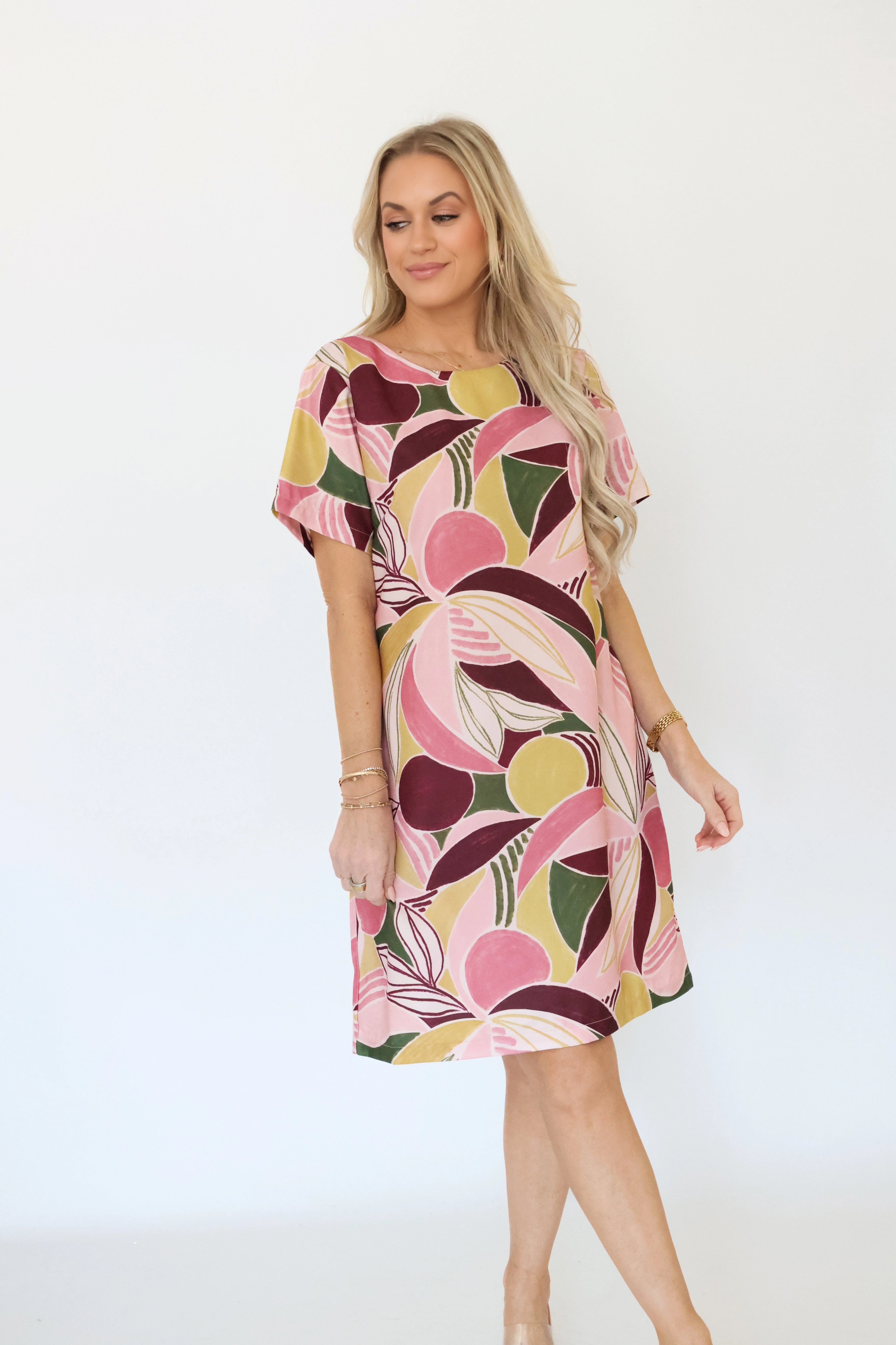 Running For Office Dress- Pink SunProtective