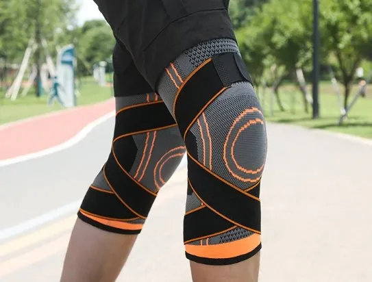 Compression Knee Brace - Fit Support for Joint Pain, Arthritis Relief,  and Improved Circulation