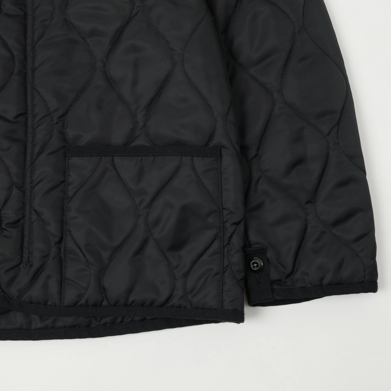 Buzz Rickson's x William Gibson U.S. Army M-65 Liner Jacket - Black Tech Use Multi Purpose Layer