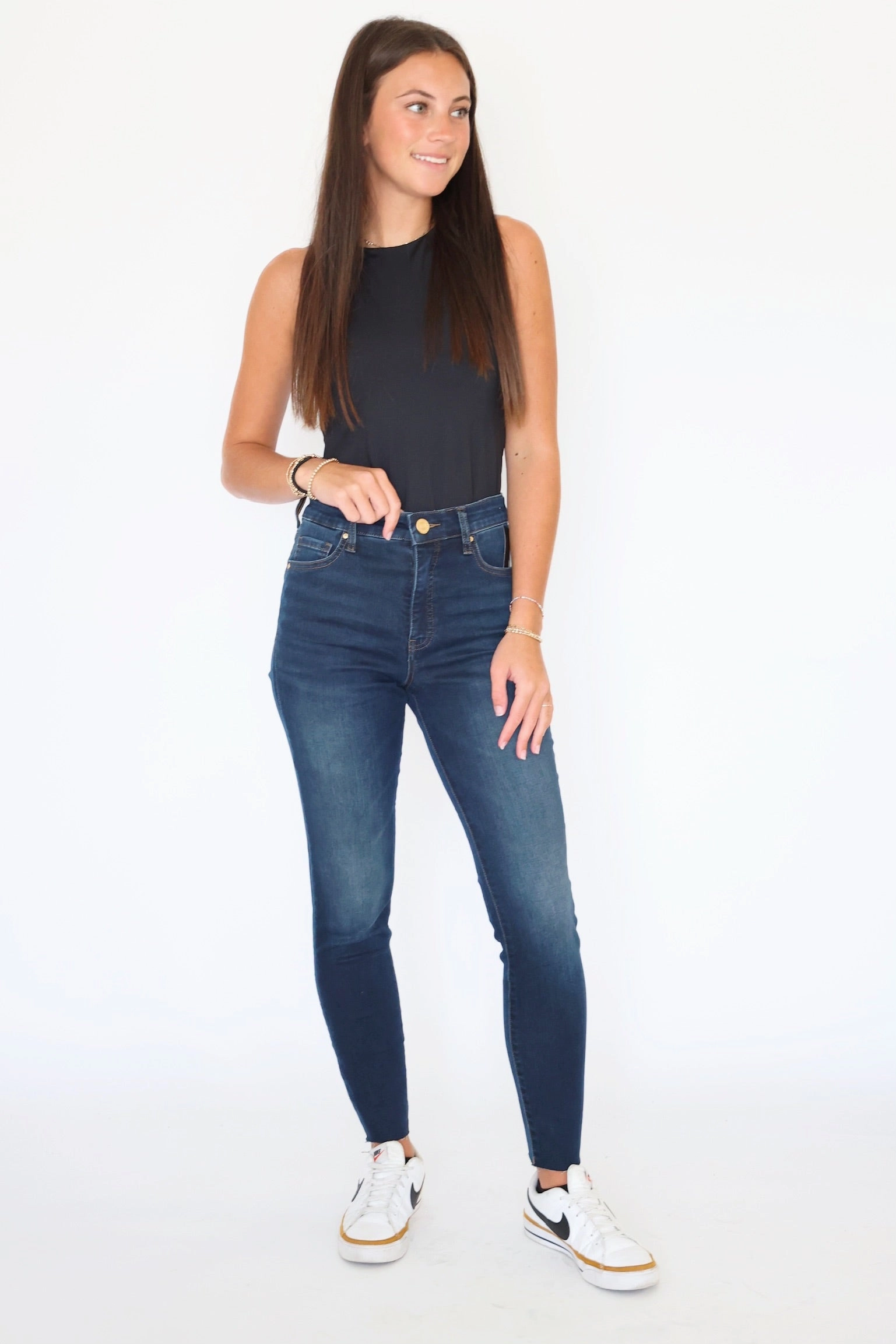 Connie Hight Rise Fab Ab- Smash CrewNeck