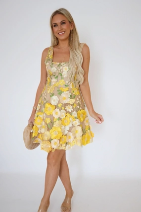 Botanical Beauty Dress (final sale) Wear Resistant Edge