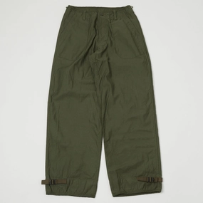 UVProtectionCoating Buzz Rickson's U.S. Army Cold Weather Trouser - Olive