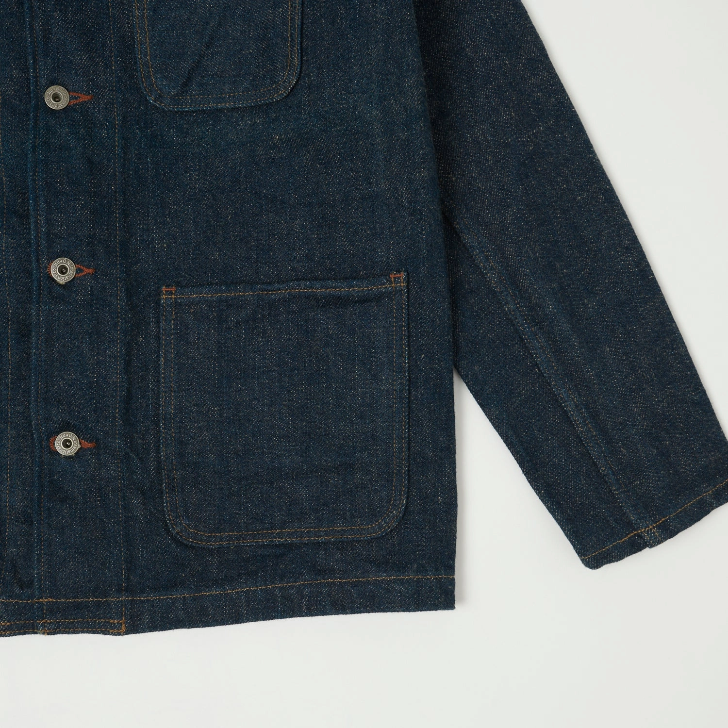 ReinforcedStressPoints ONI Denim 03502ZR 'Secret Denim' 20oz Coverall Jacket - Rinsed