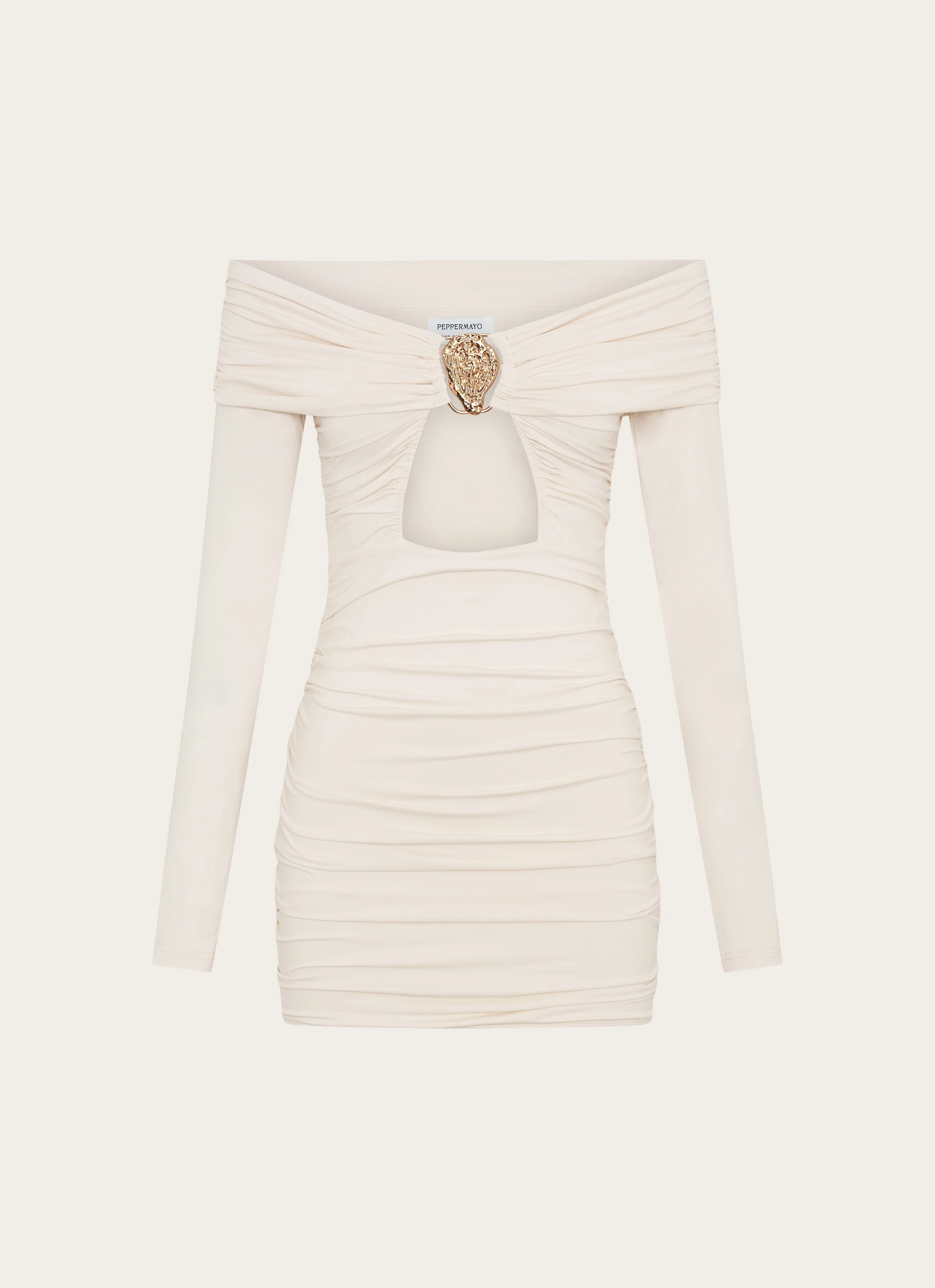 Millie Mini Dress - Ivory Travel Edge