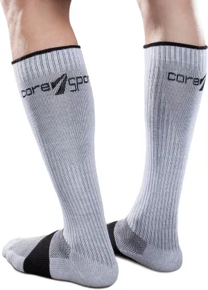 CoreSport Athletic Performance Compression Socks - 15-20mmHg Mild Graduated Compression