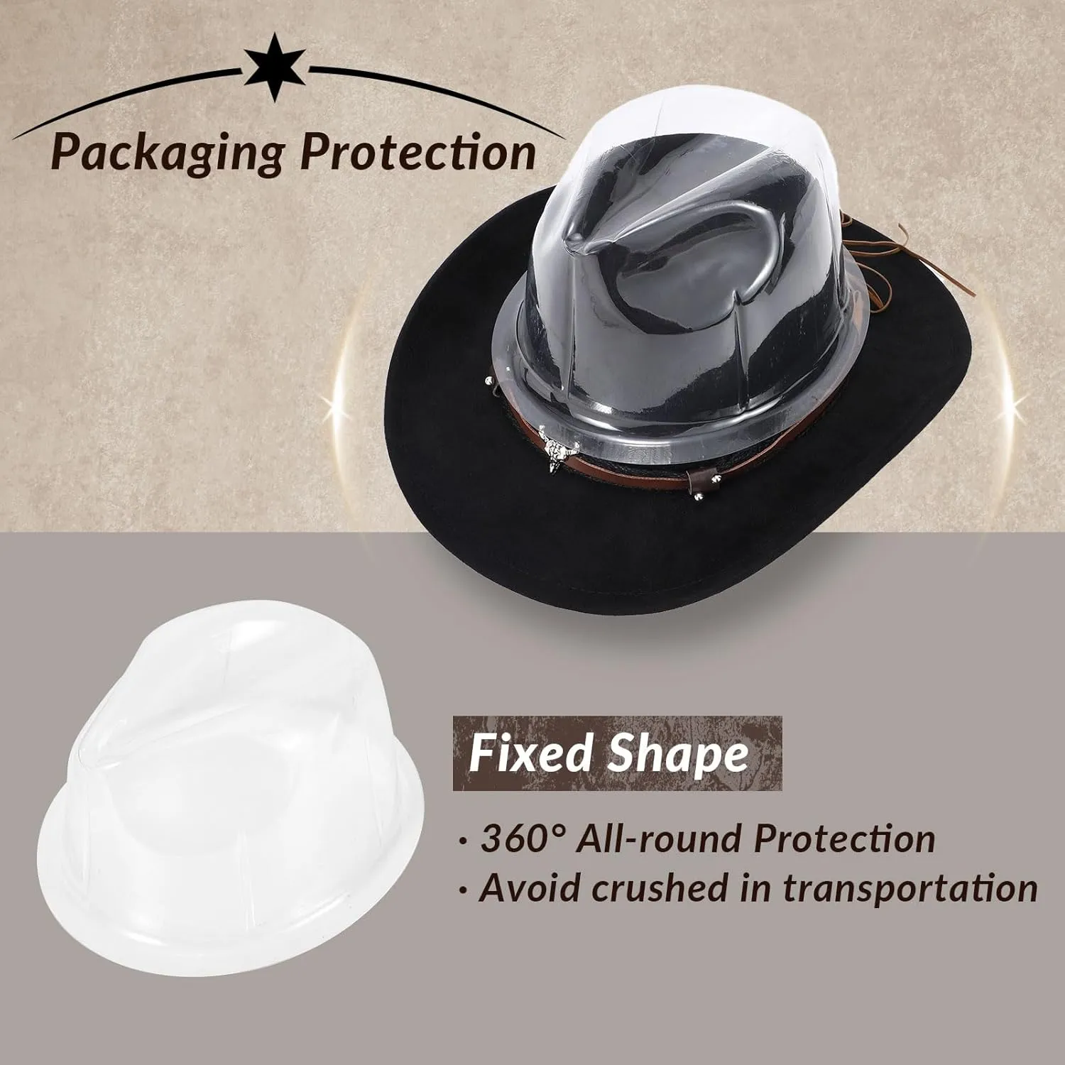 Cowboy Hats for Men Women with Blue Stones