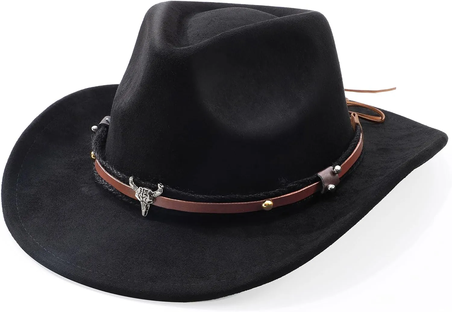 Cowboy Hats for Men Women with Blue Stones
