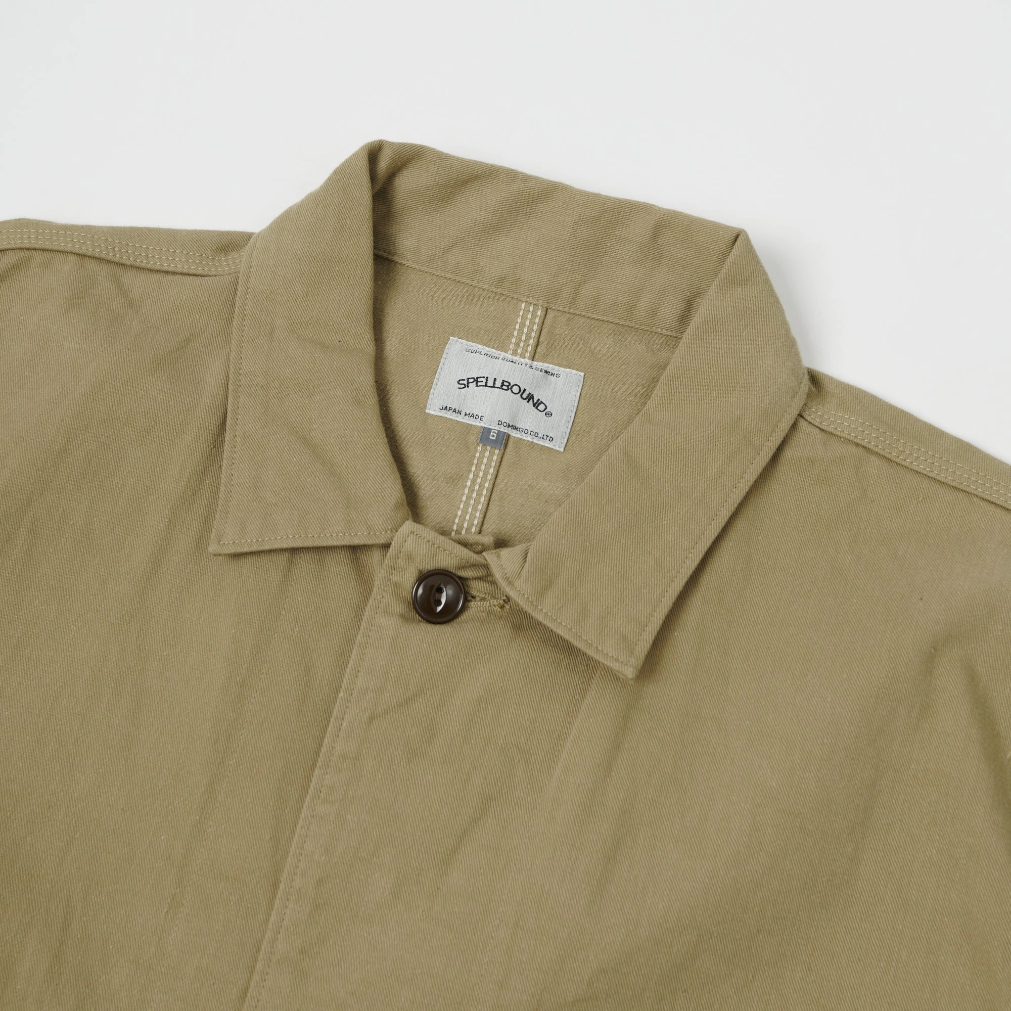 Seam Sealed Construction Spellbound Twill Work Jacket - Beige