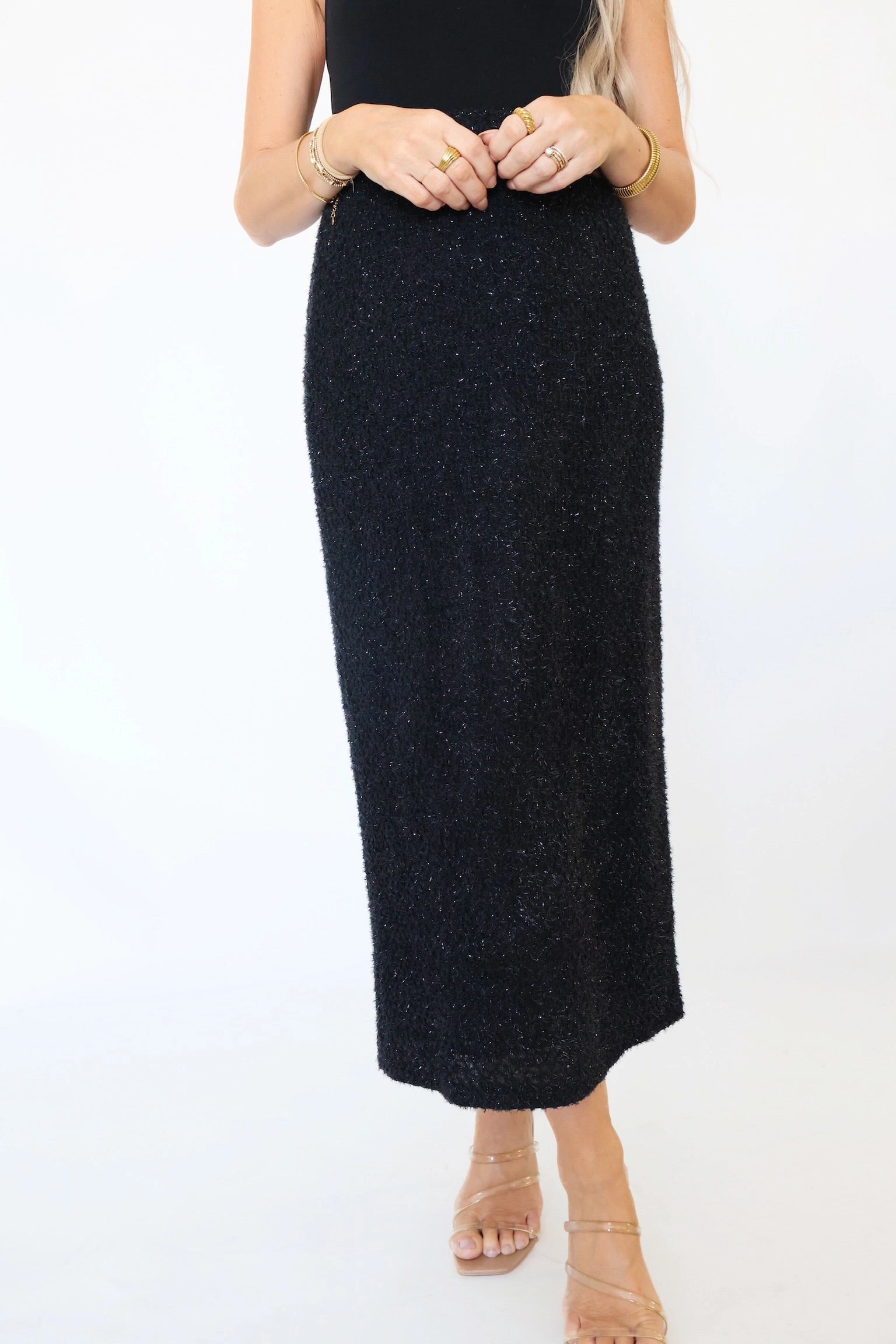 Breathable Microfiber Creative Energy Midi Skirt (FINAL SALE)