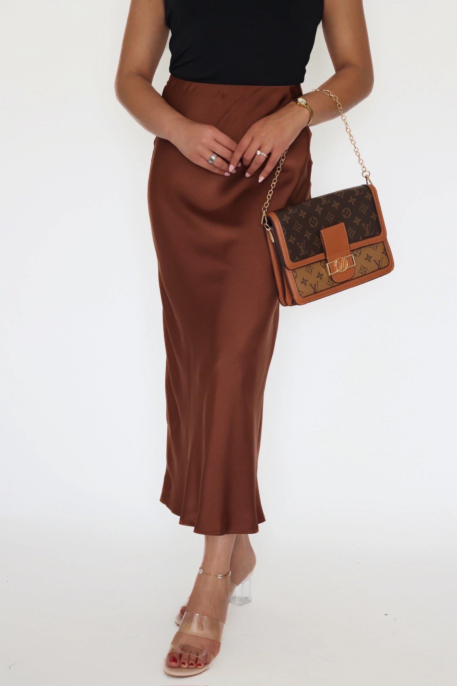 Hypoallergenic Inner Layer VentilatedArmholes Creme Brulee Skirt