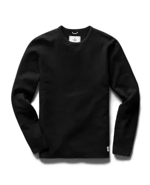 Crewneck Mesh Flatback Black