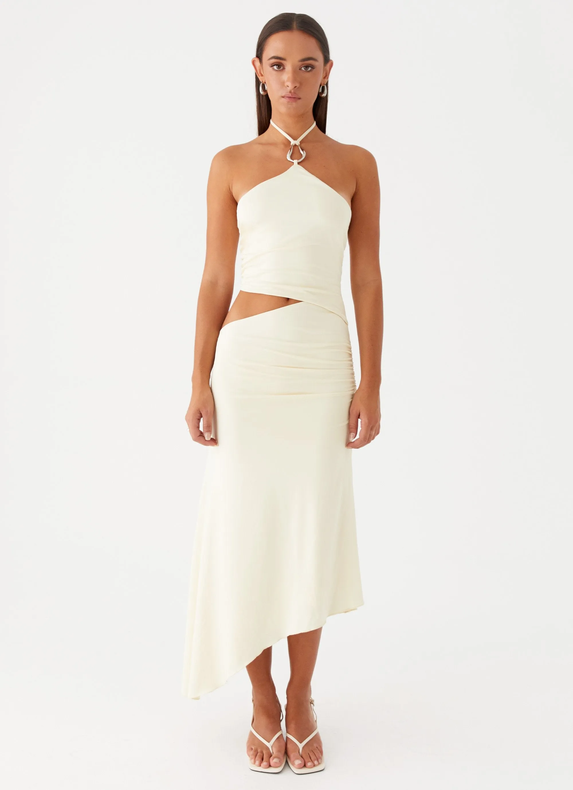 Tasha Maxi Dress - Lemon Casual Wear