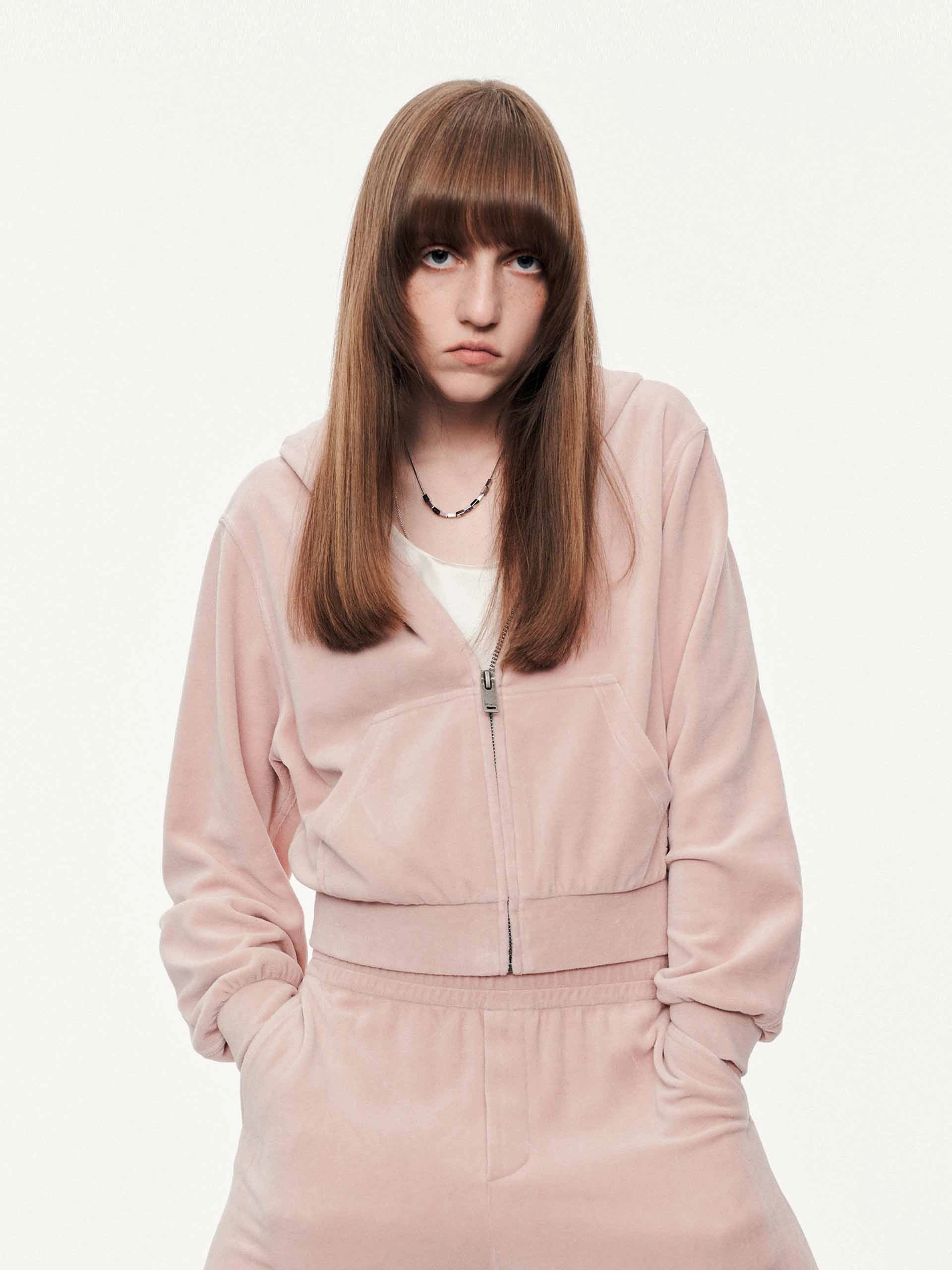 Cropped Hooded Jacket Evening Out