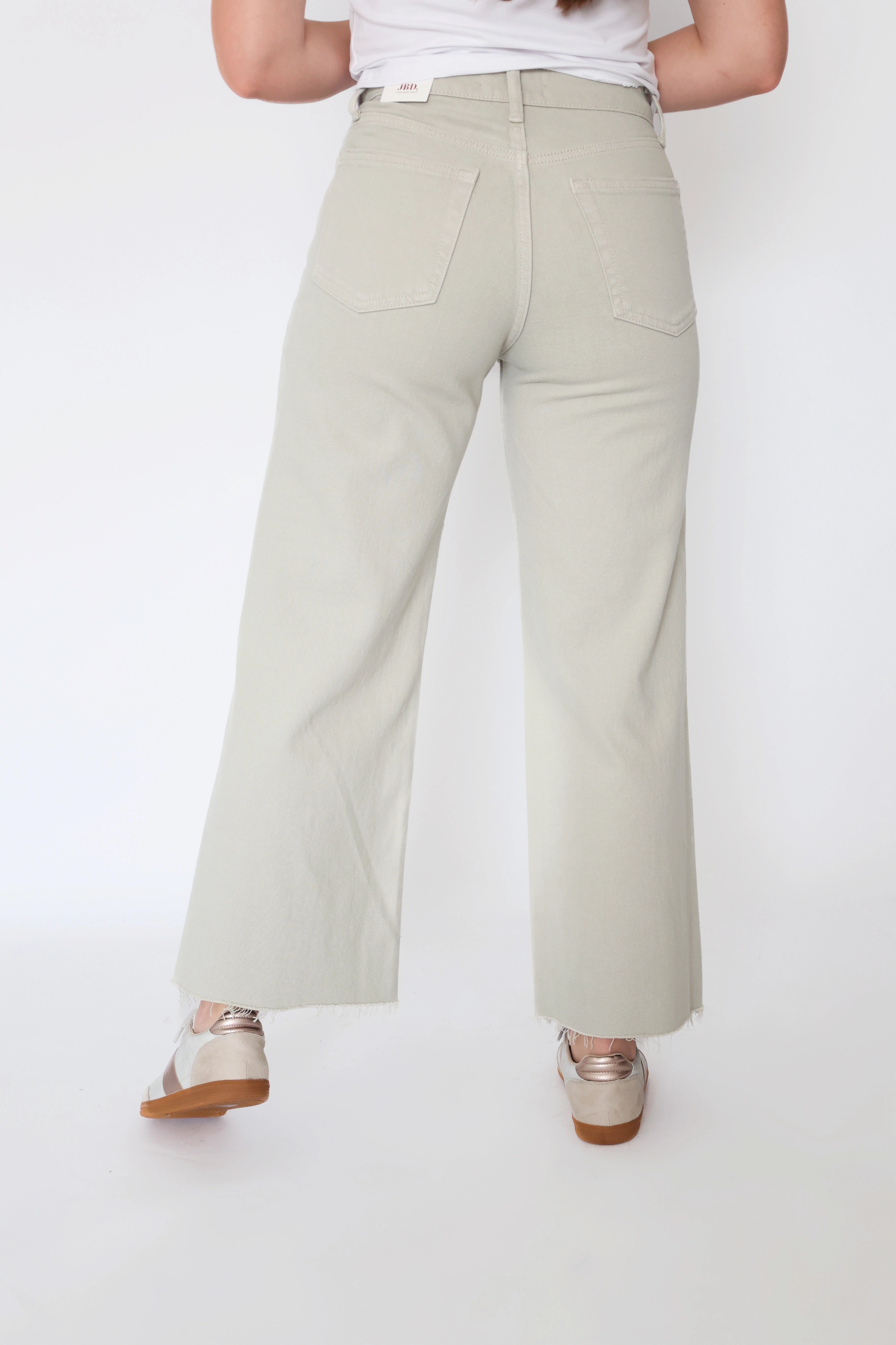 Bold Patterns Crosley Wide Leg- Olive