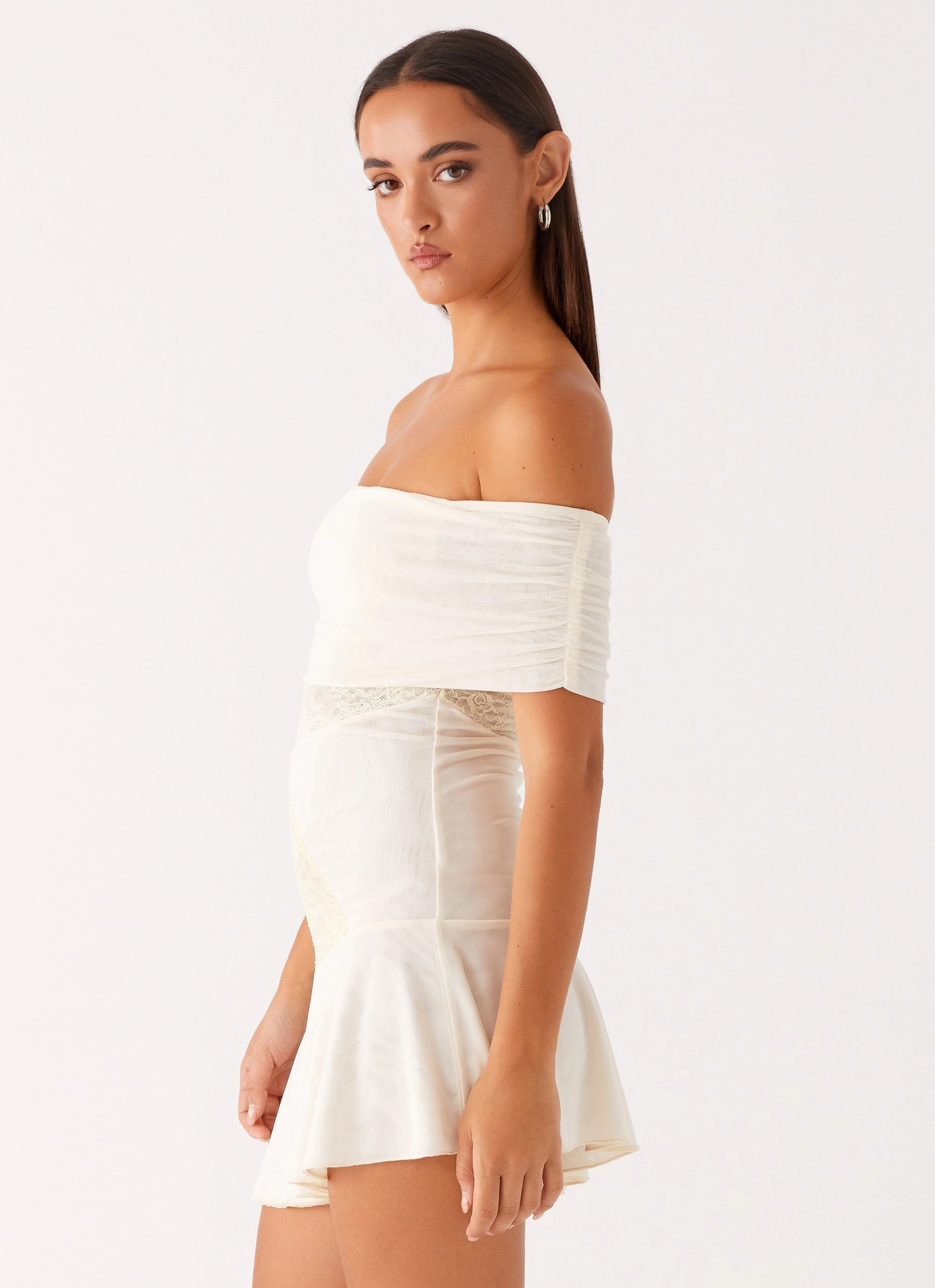 Ocean Road Mini Dress - Yellow knee-length Polite Tone