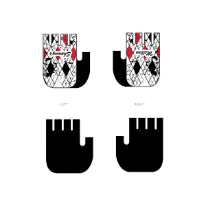 Custom Tech Gloves - Mellow Shawny's Bike Shop
