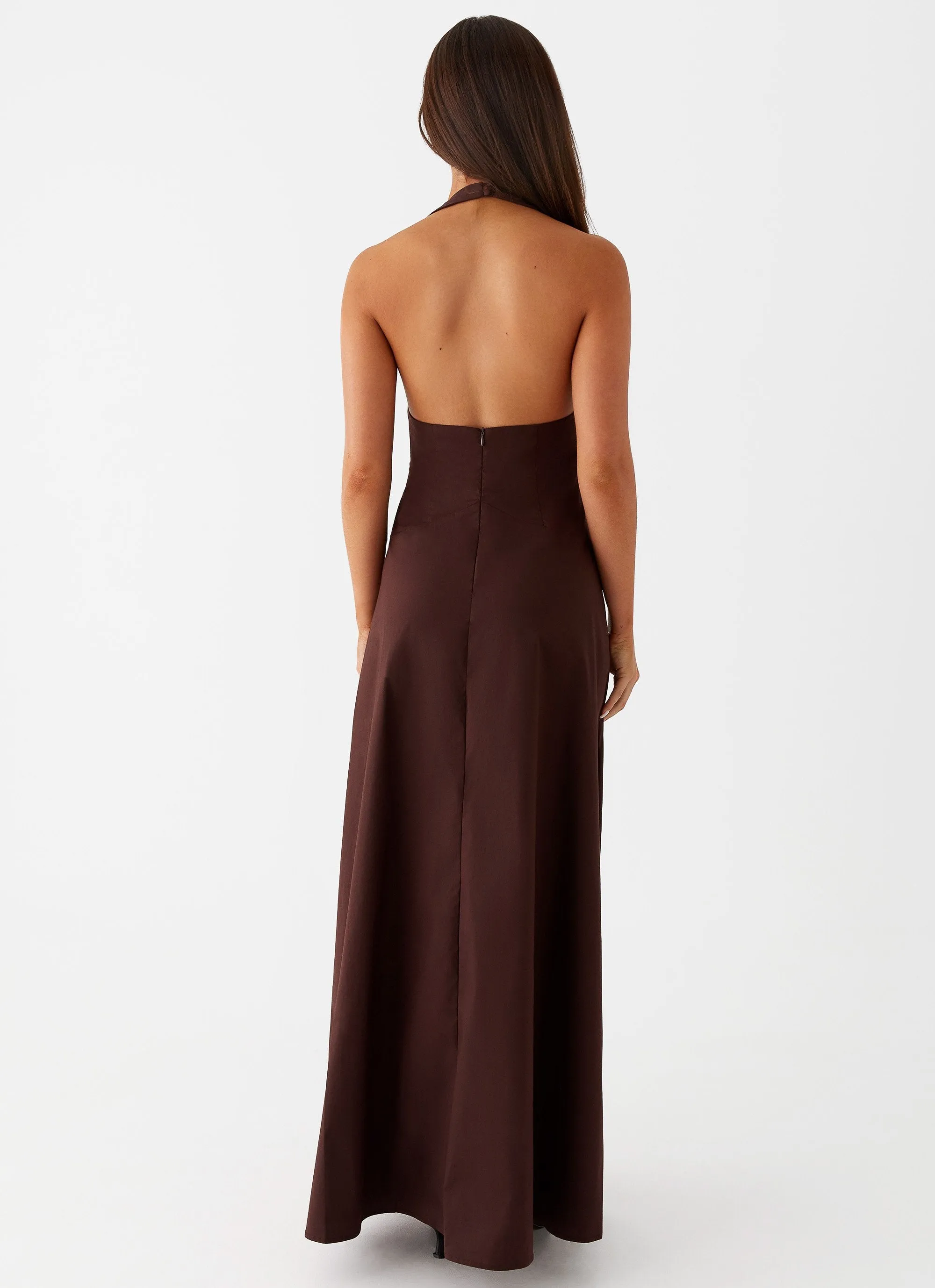 Vestige Maxi Dress - Chocolate Fade Resistant Formula Ultra Soft Interior