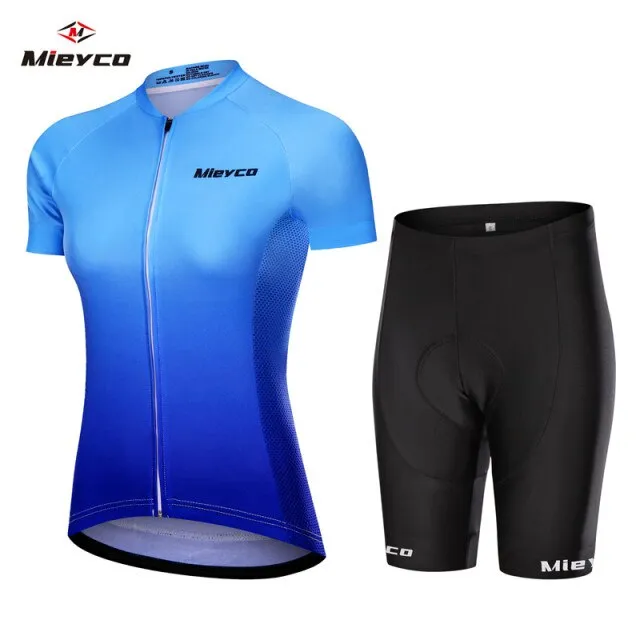Cycling Jersey Set ProTeam Cycling Clothing Breathable Bicycle Clothes Quick Dry MTB Bike Jersey Kits Roupa De Ciclismo Feminina