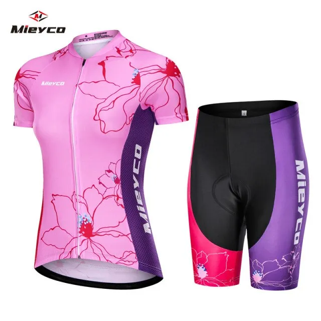 Cycling Jersey Set ProTeam Cycling Clothing Breathable Bicycle Clothes Quick Dry MTB Bike Jersey Kits Roupa De Ciclismo Feminina