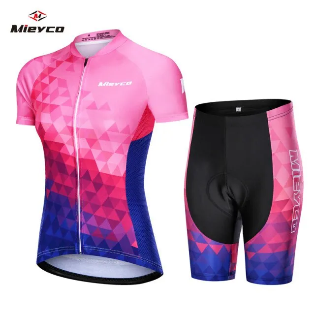 Cycling Jersey Set ProTeam Cycling Clothing Breathable Bicycle Clothes Quick Dry MTB Bike Jersey Kits Roupa De Ciclismo Feminina