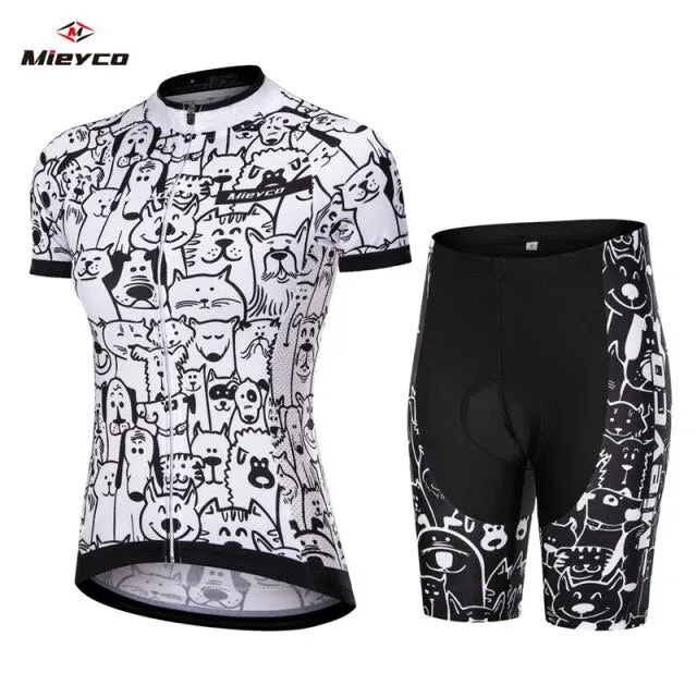 Cycling Jersey Set ProTeam Cycling Clothing Breathable Bicycle Clothes Quick Dry MTB Bike Jersey Kits Roupa De Ciclismo Feminina