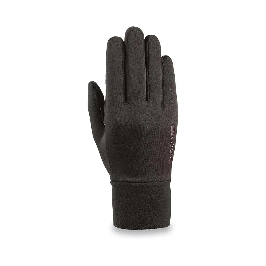 Dakine Women's Black Storm Liners Large Gloves - 10004468-BLACK-L