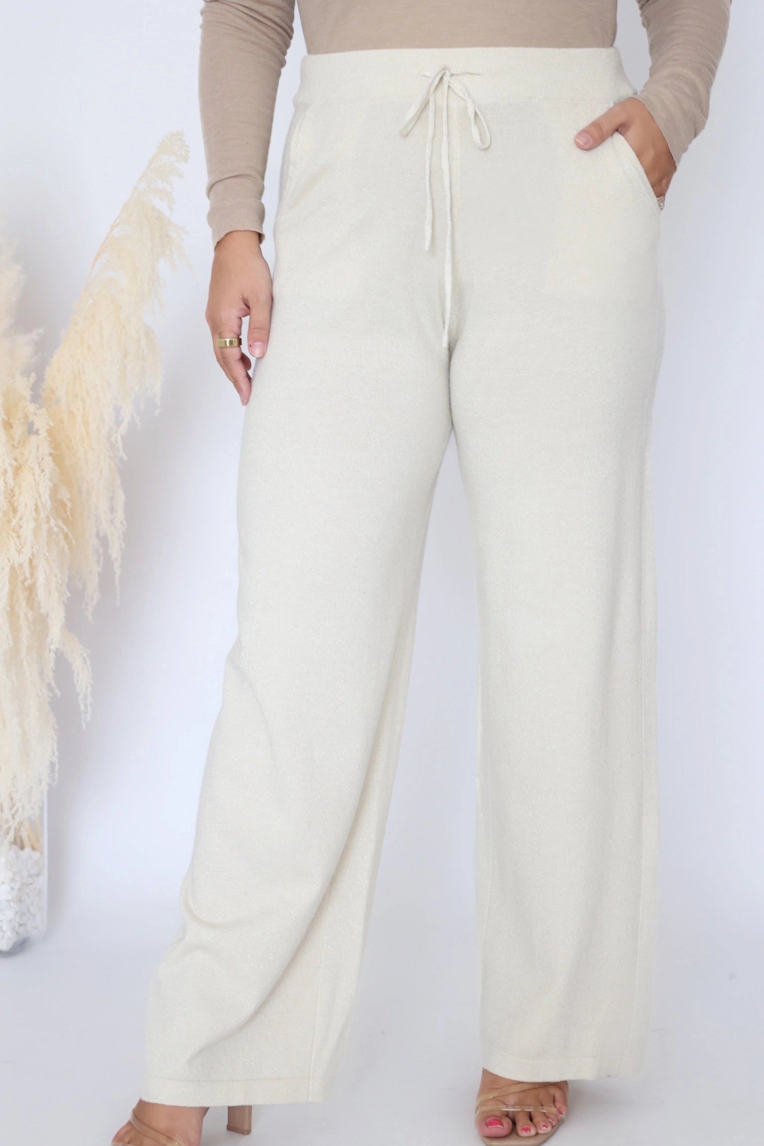 Odor Resistant Finish Dance Pants- Champagne (FINAL SALE)