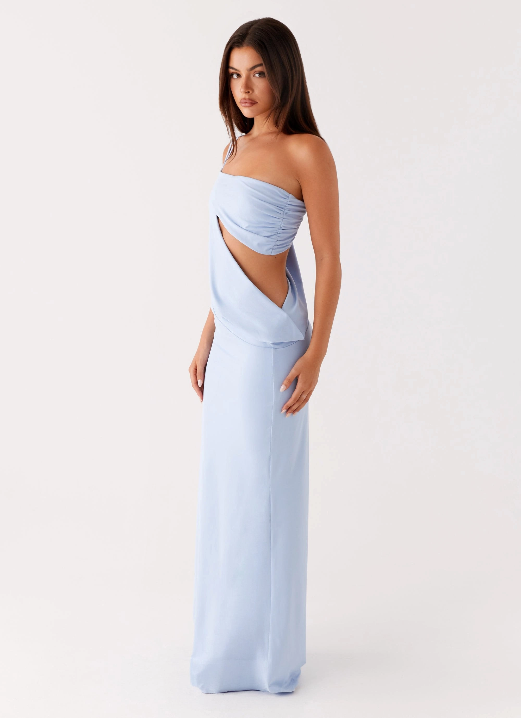Perfect Proportion Cute Touch Dani Maxi Dress - Blue