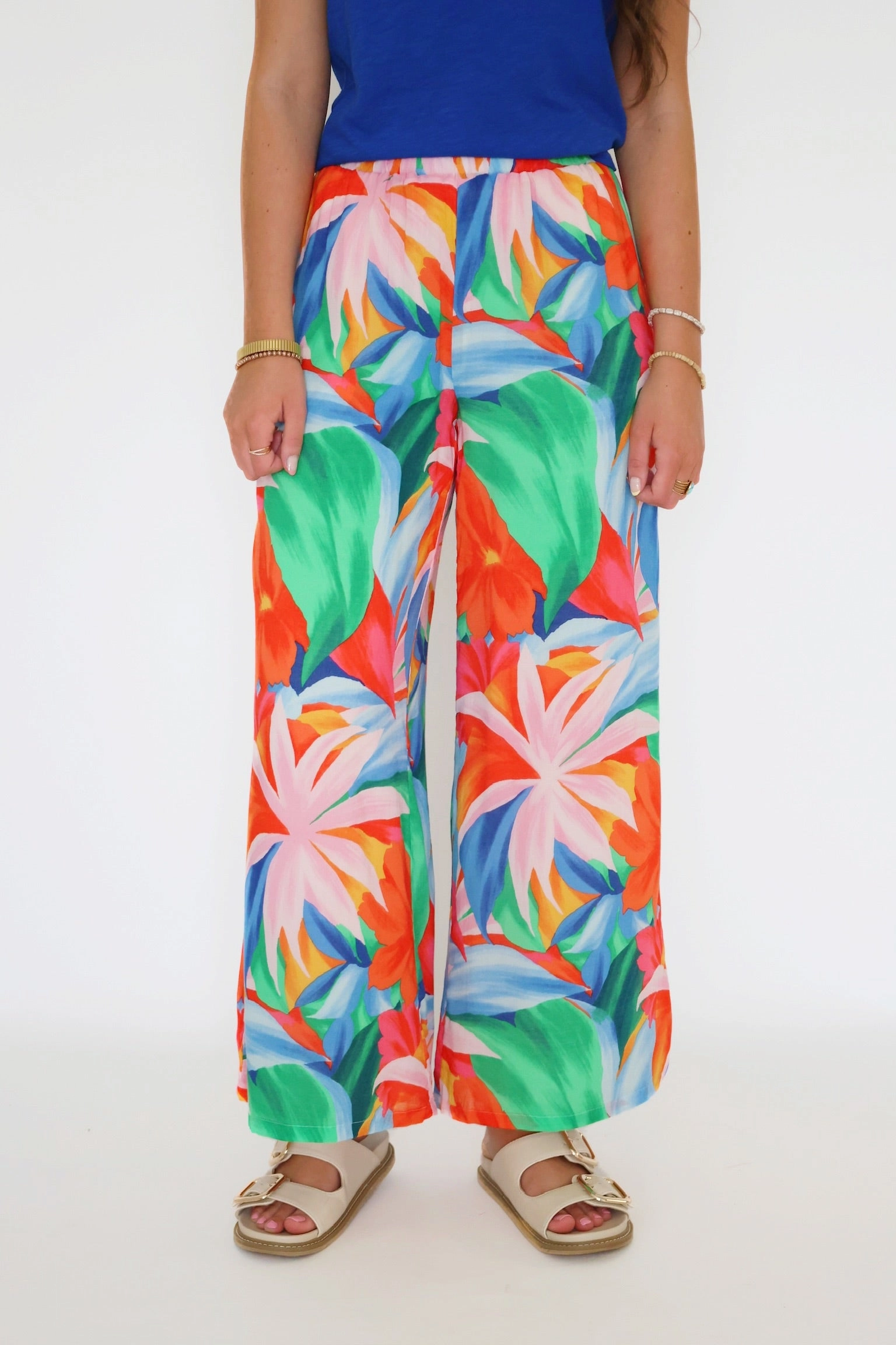 Softened Edges Dante Villa Floral Pant (FINAL SALE)