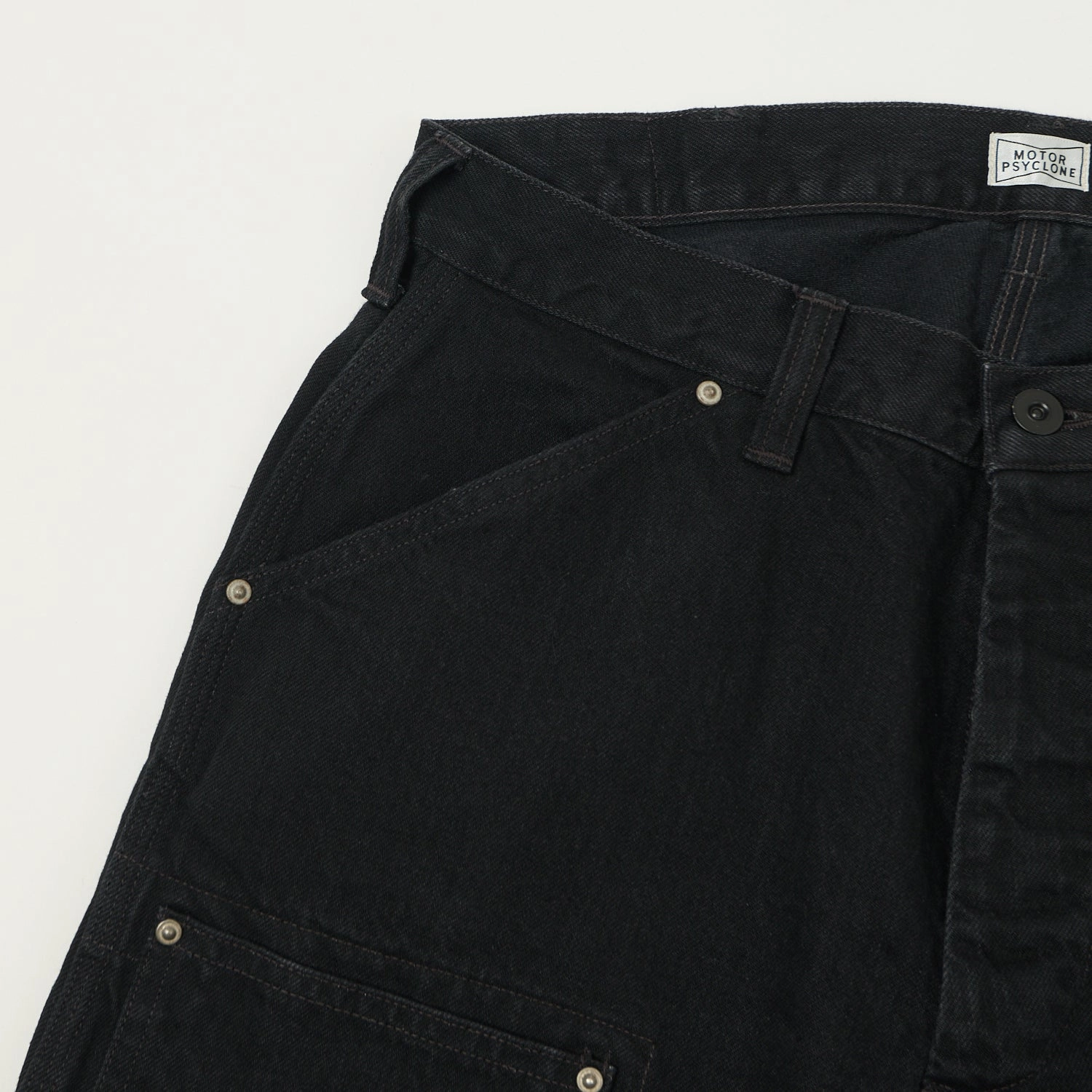 Freewheelers & Co Motor Psyclone 'Bakersfield' Trousers - Rude Black Flex Wear