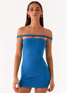 Sunday Sun Mini Dress - Royal Blue Breeze Grace