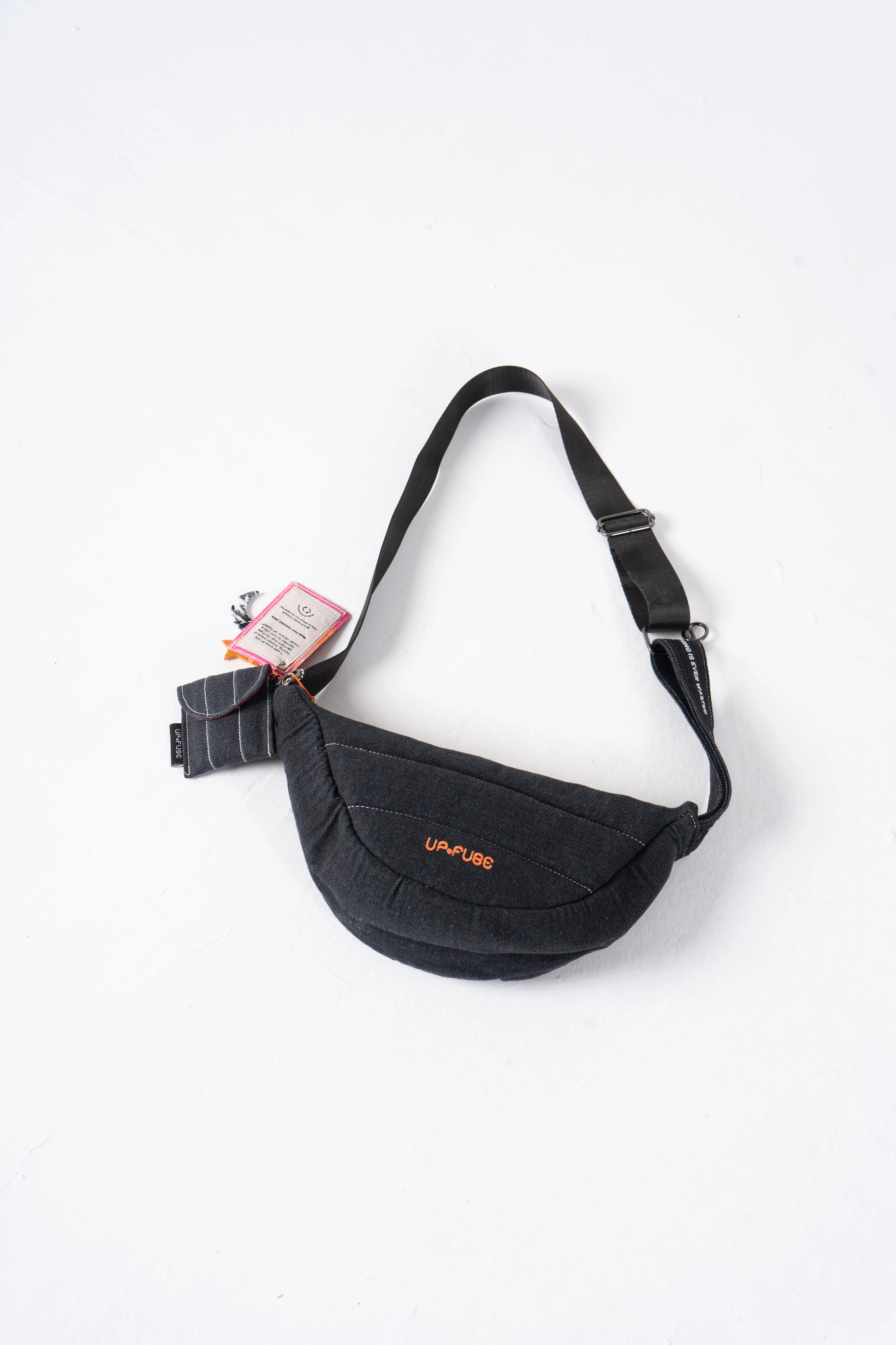 Denim Affair Cross Bag in Black