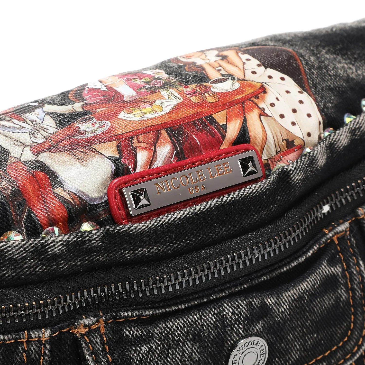DENIM SISTERS SECRET BELT BAG