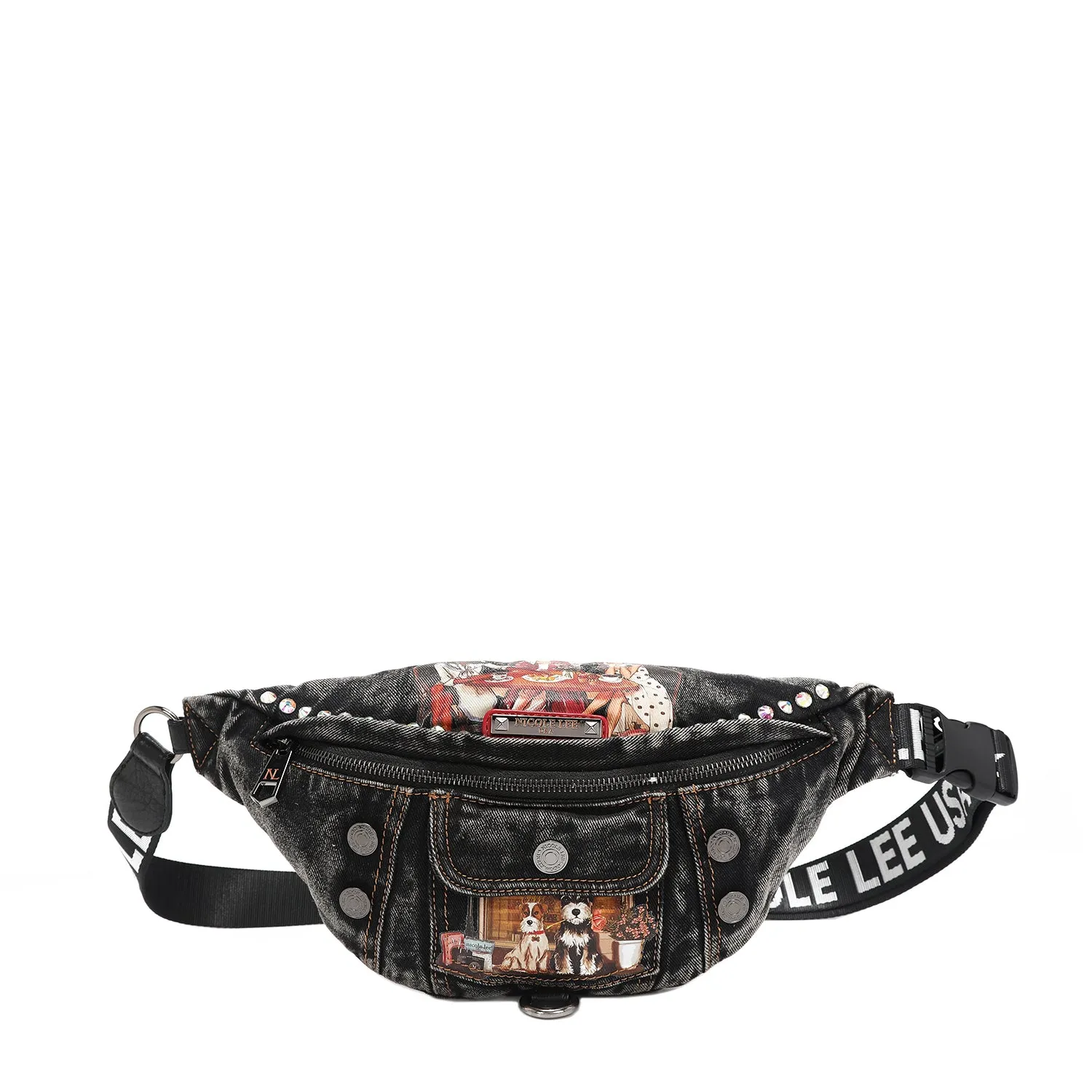 DENIM SISTERS SECRET BELT BAG