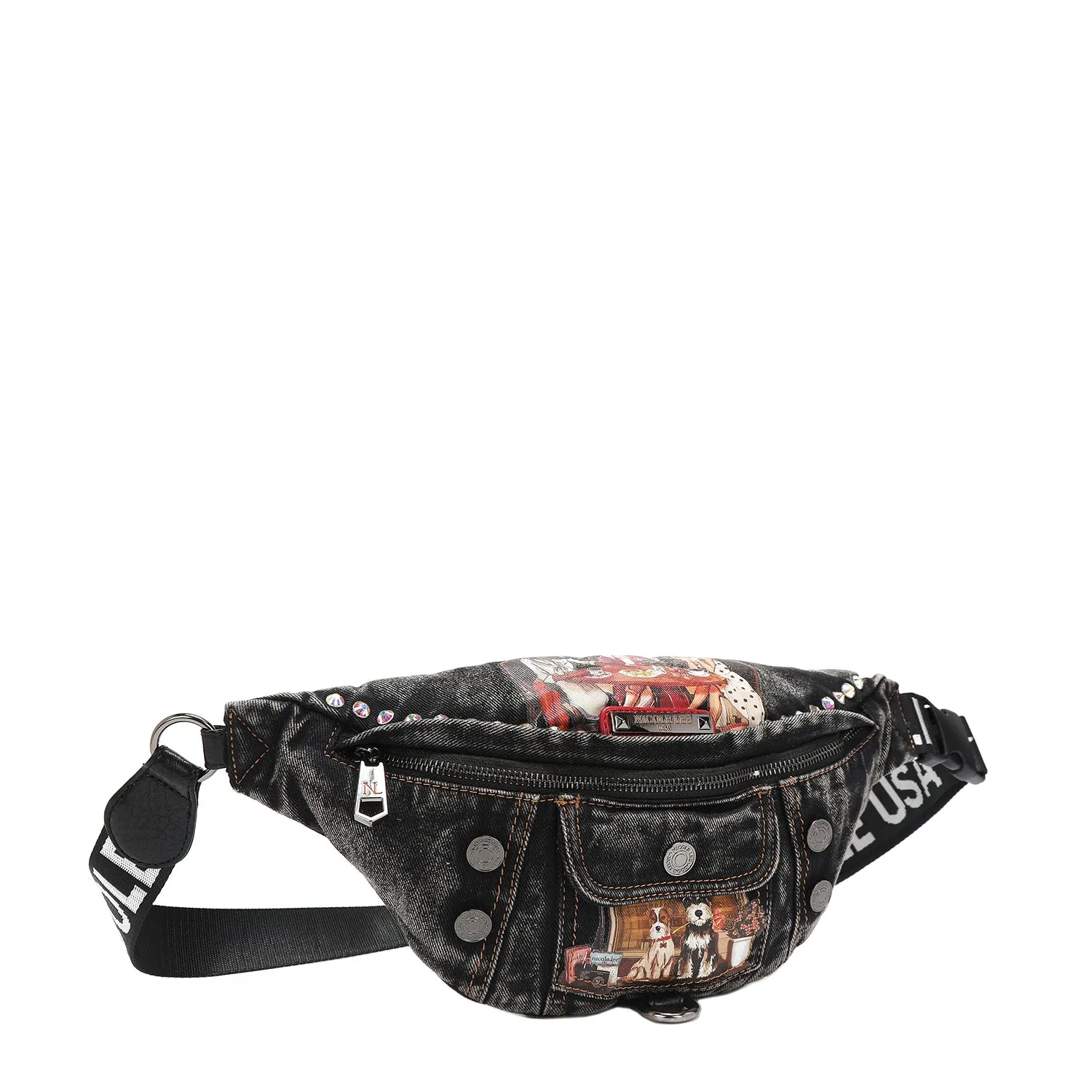 DENIM SISTERS SECRET BELT BAG