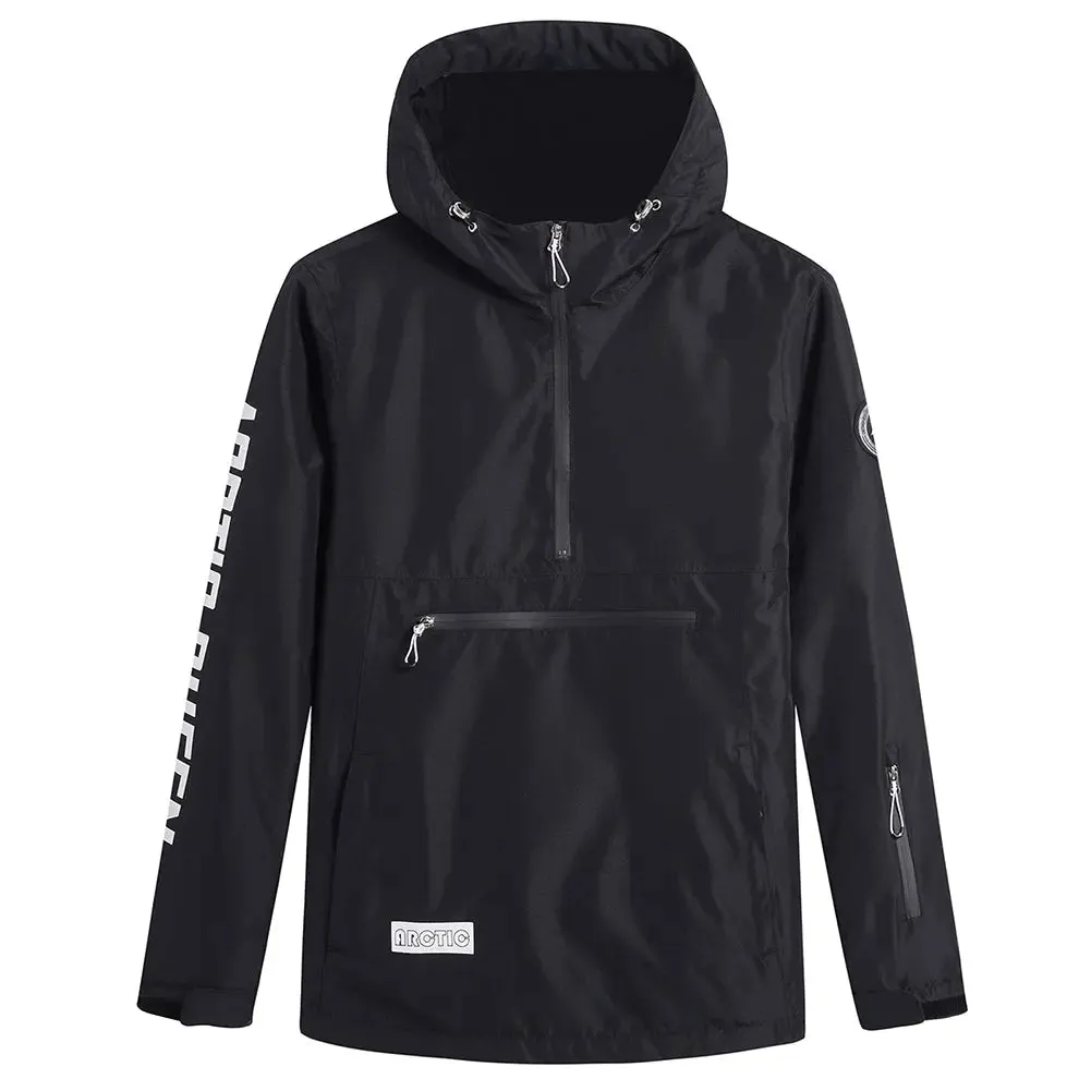 Designer Ski jackets for Couple Youngth Athletic Half-zip Ski Hoodies