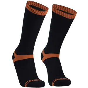 Dexshell Hytherm Pro Socks Black Tangelo stripe  L