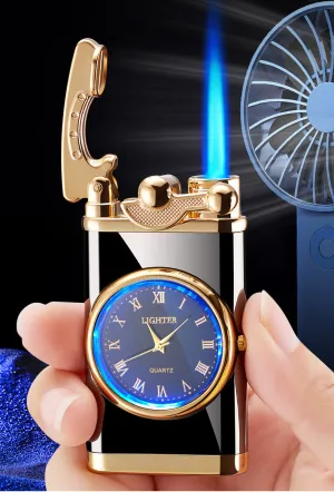 Dial Rocker Arm Inflatable Torch Lighter