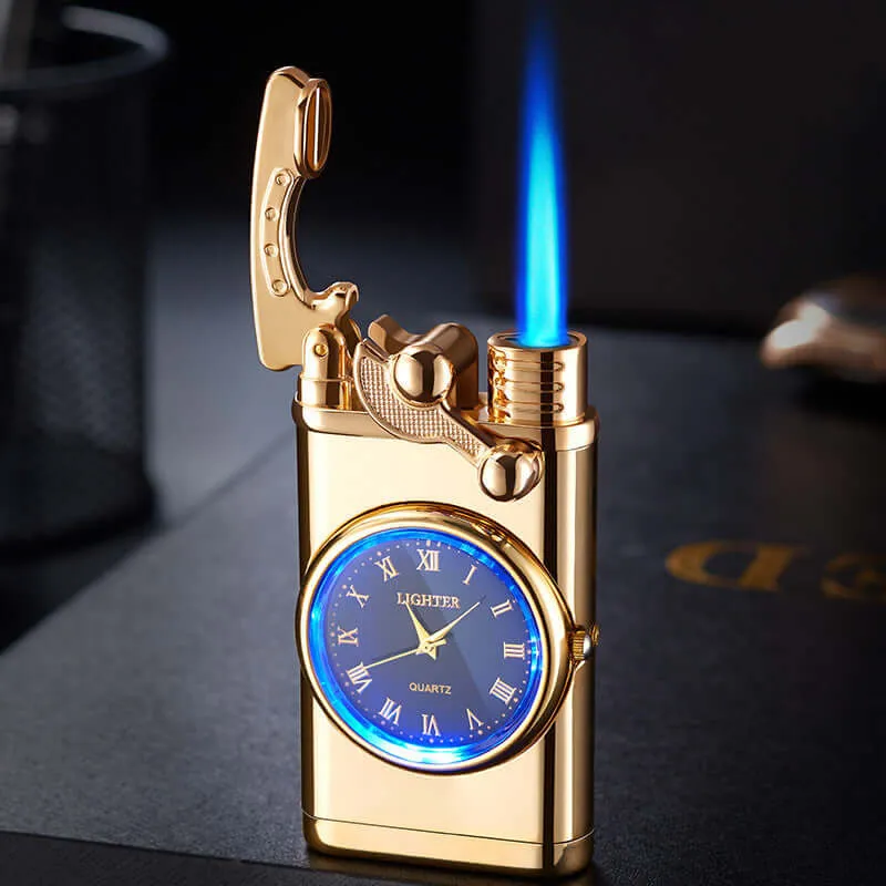 Dial Rocker Arm Inflatable Torch Lighter
