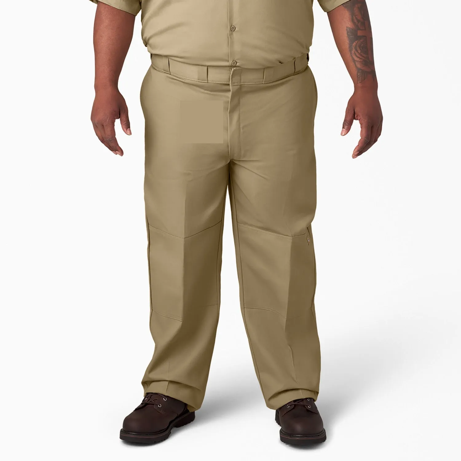 Dickies Men's Loose Fit Twill Double Knee Work Pant