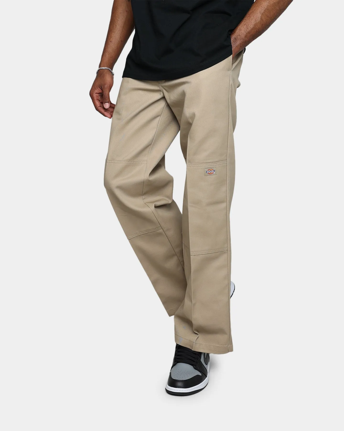Dickies Twill Double Knee Pants Khaki