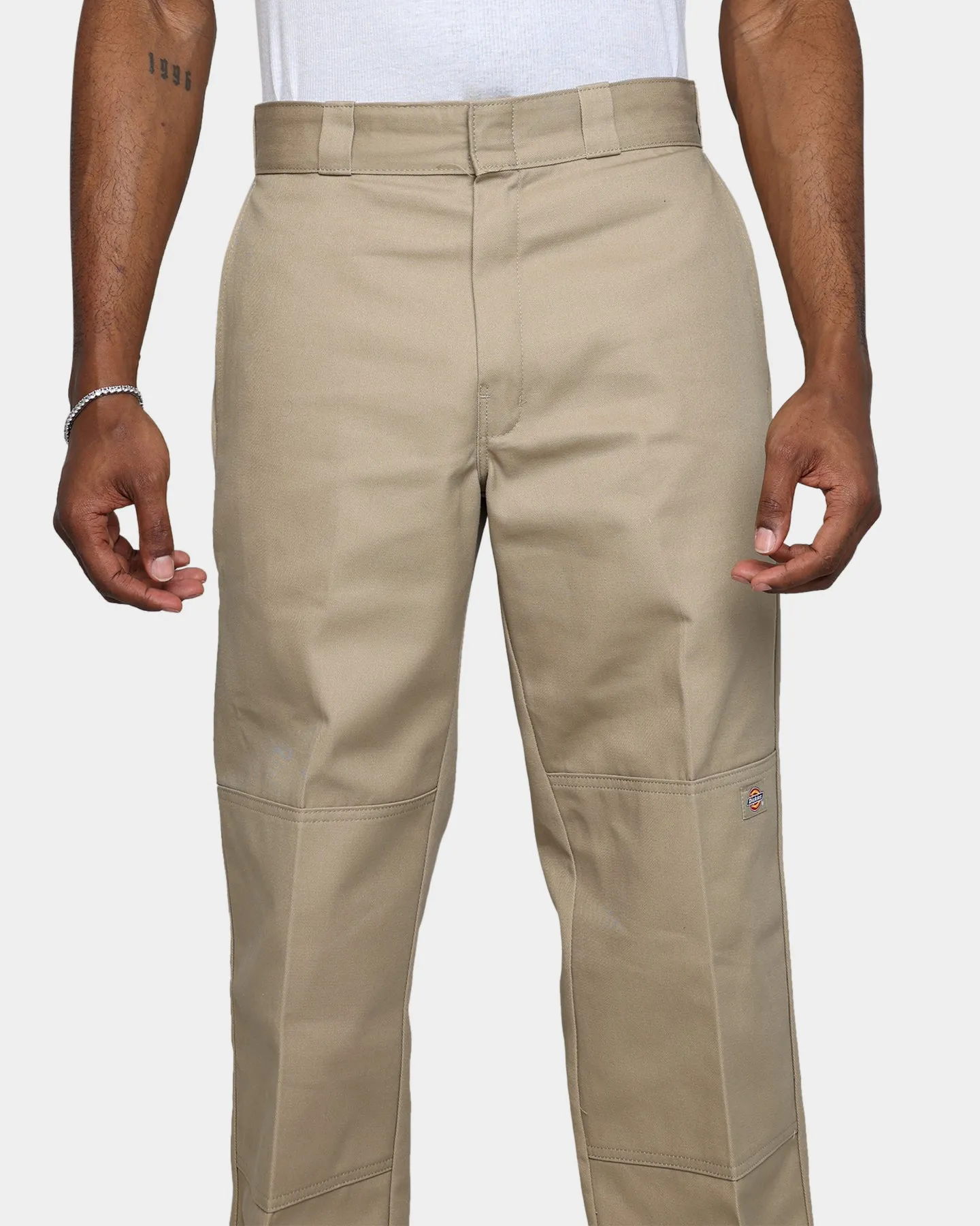 Dickies Twill Double Knee Pants Khaki