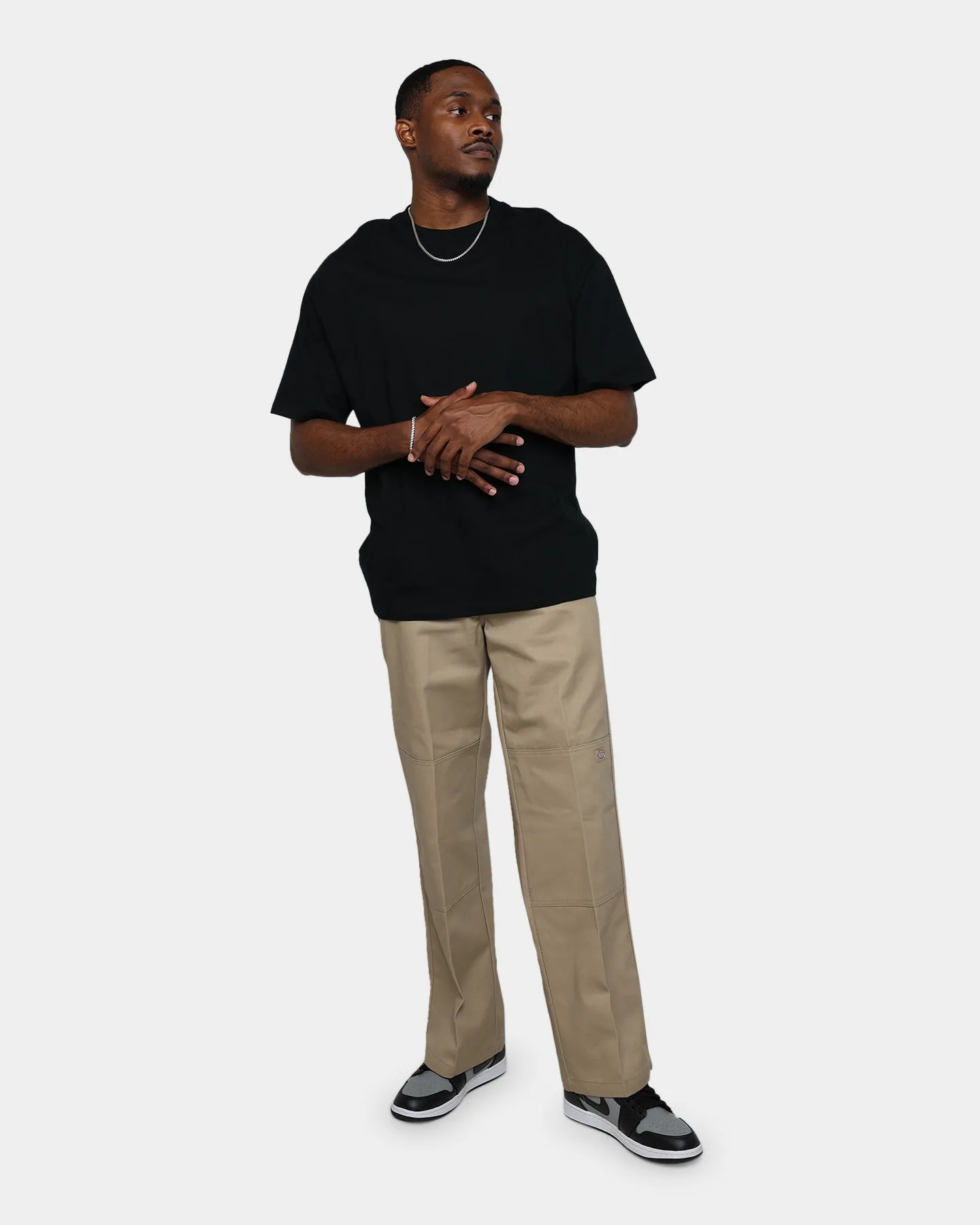 Dickies Twill Double Knee Pants Khaki