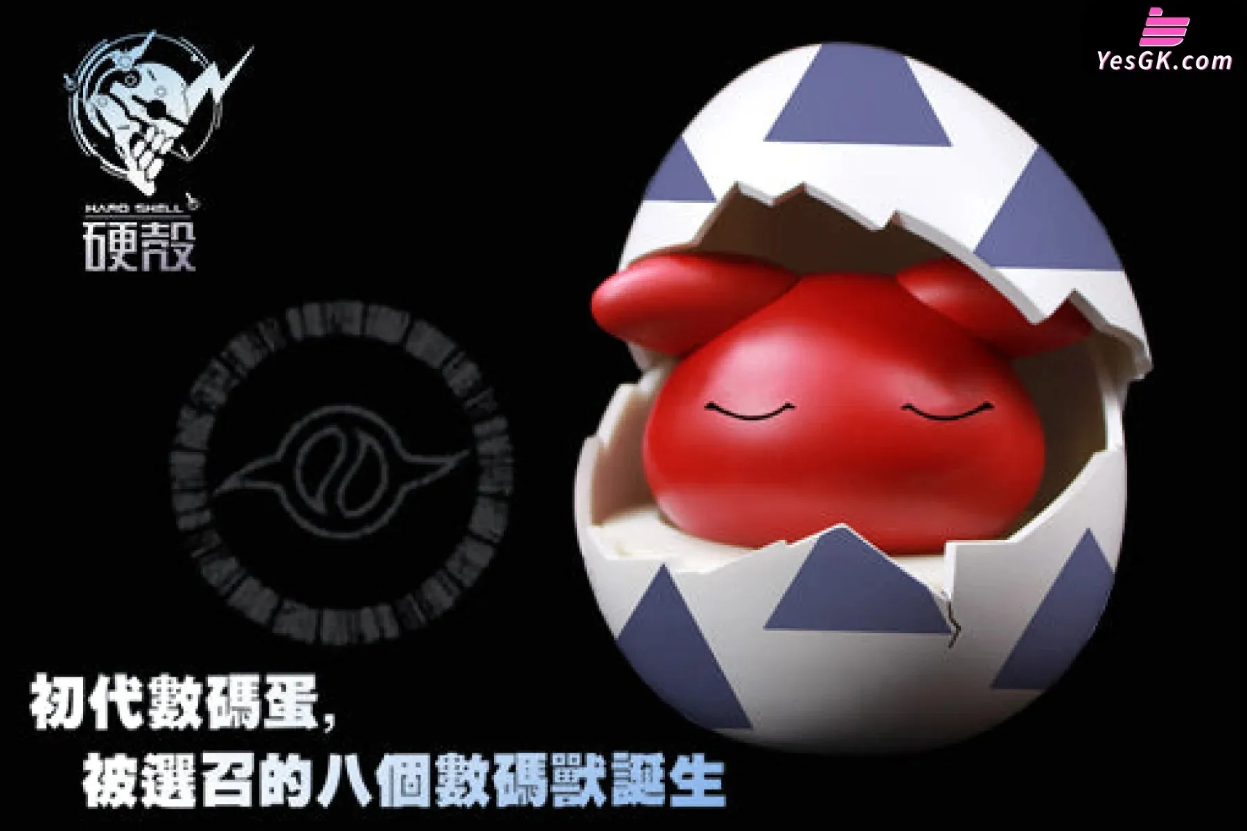 Digimon - Botamon & Punimon Resin Statue - HARD SHELL Studio [In-Stock]