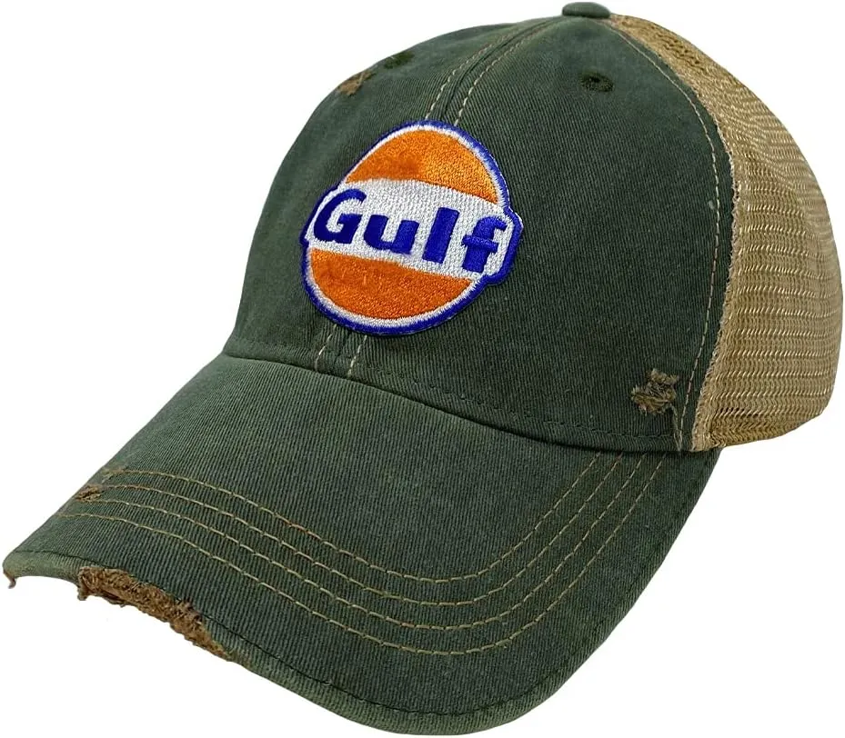 Distressed Vintage Adjustable Snapback Hat